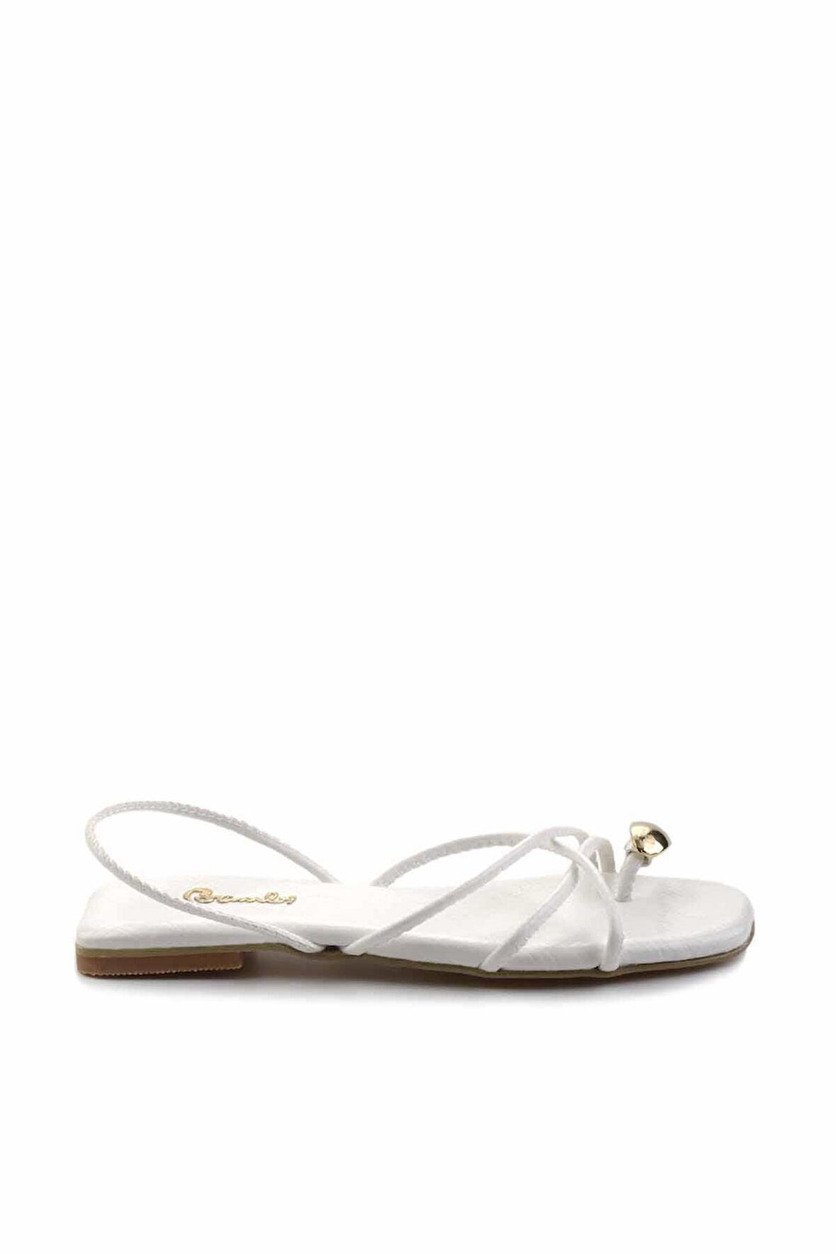 Beyaz  Kadın Sandalet K05137031507