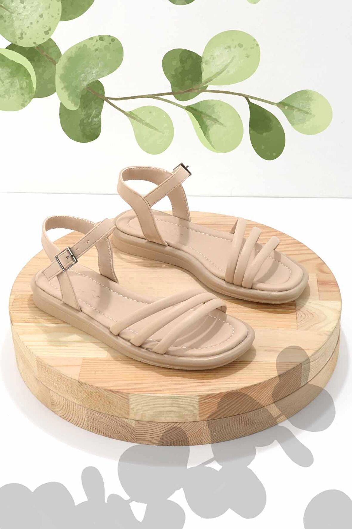 Nude  Kadın Sandalet K05257010909