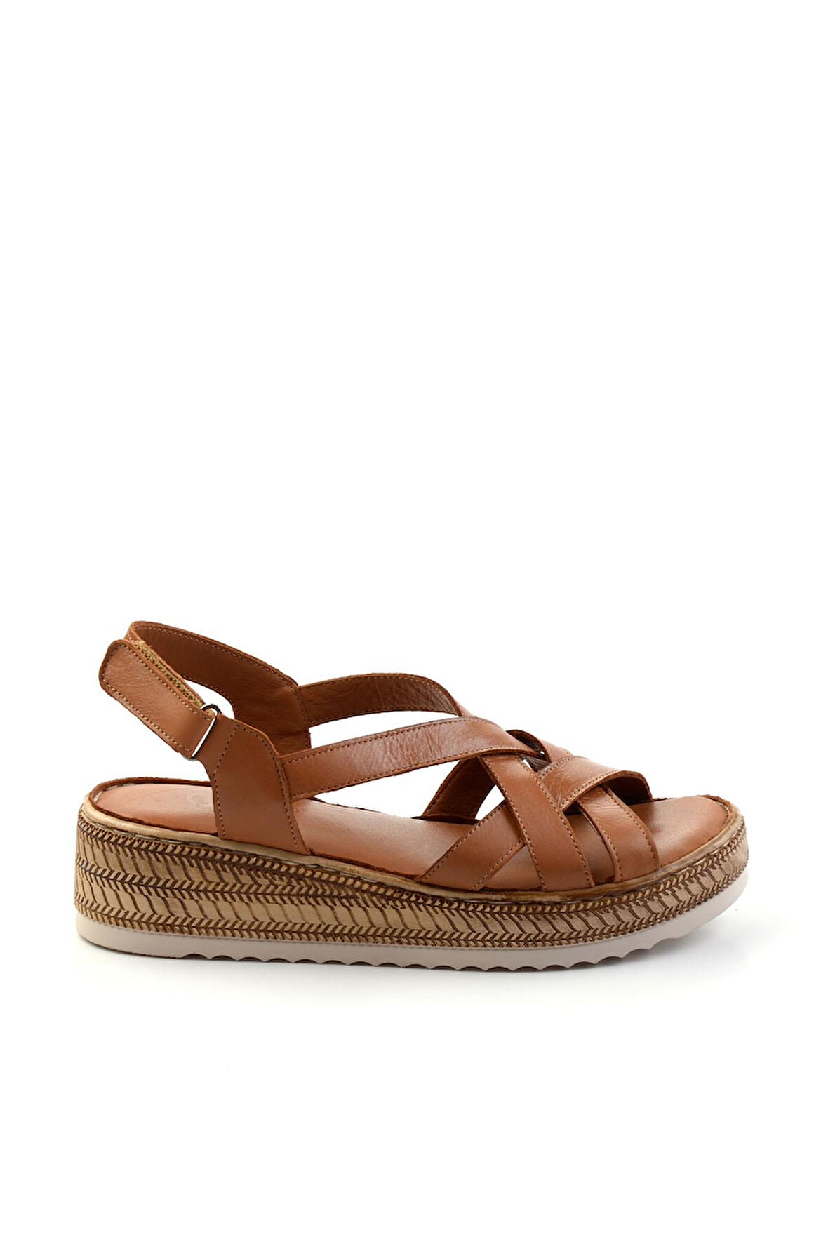Taba Leather Kadın Sandalet K05552000803