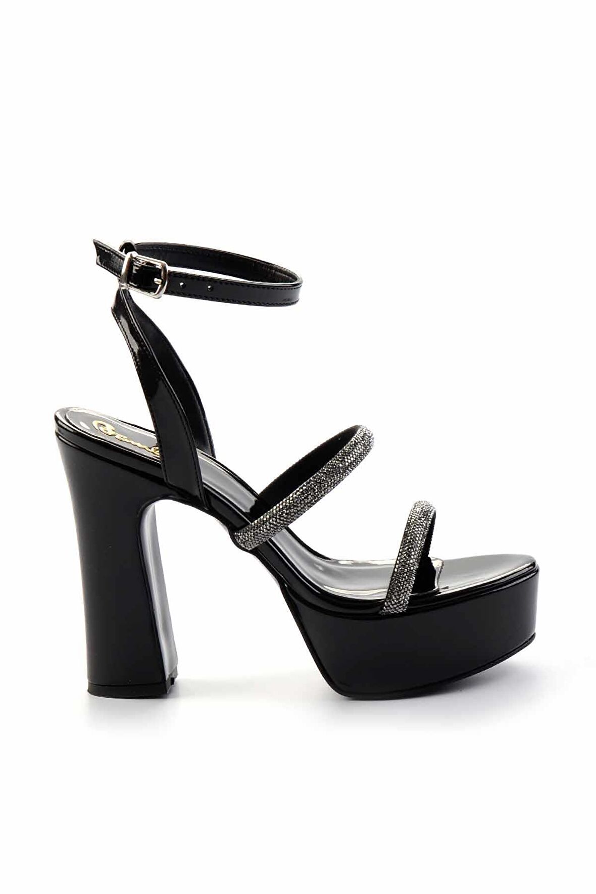 Siyah Rugan  Kadın Terlik K05606043308