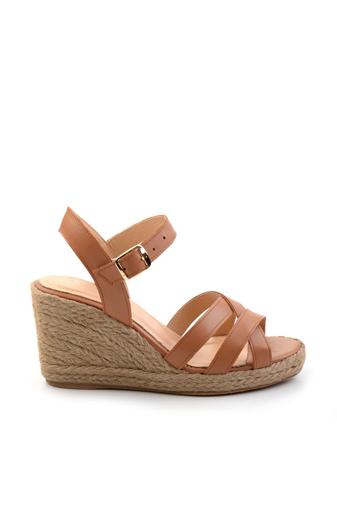 Taba Leather Kadın Sandalet K05718071303