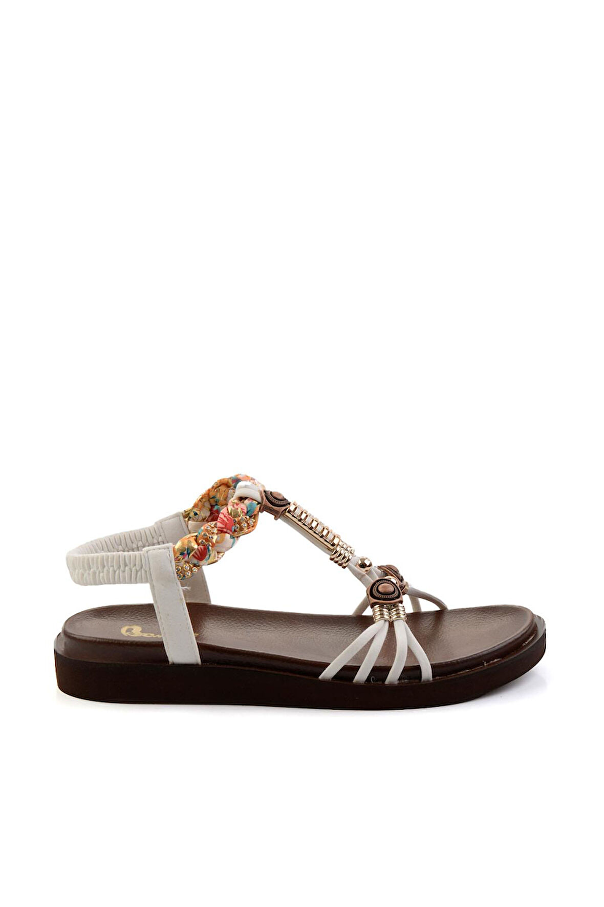 Beyaz  Kadın Sandalet K05823120001