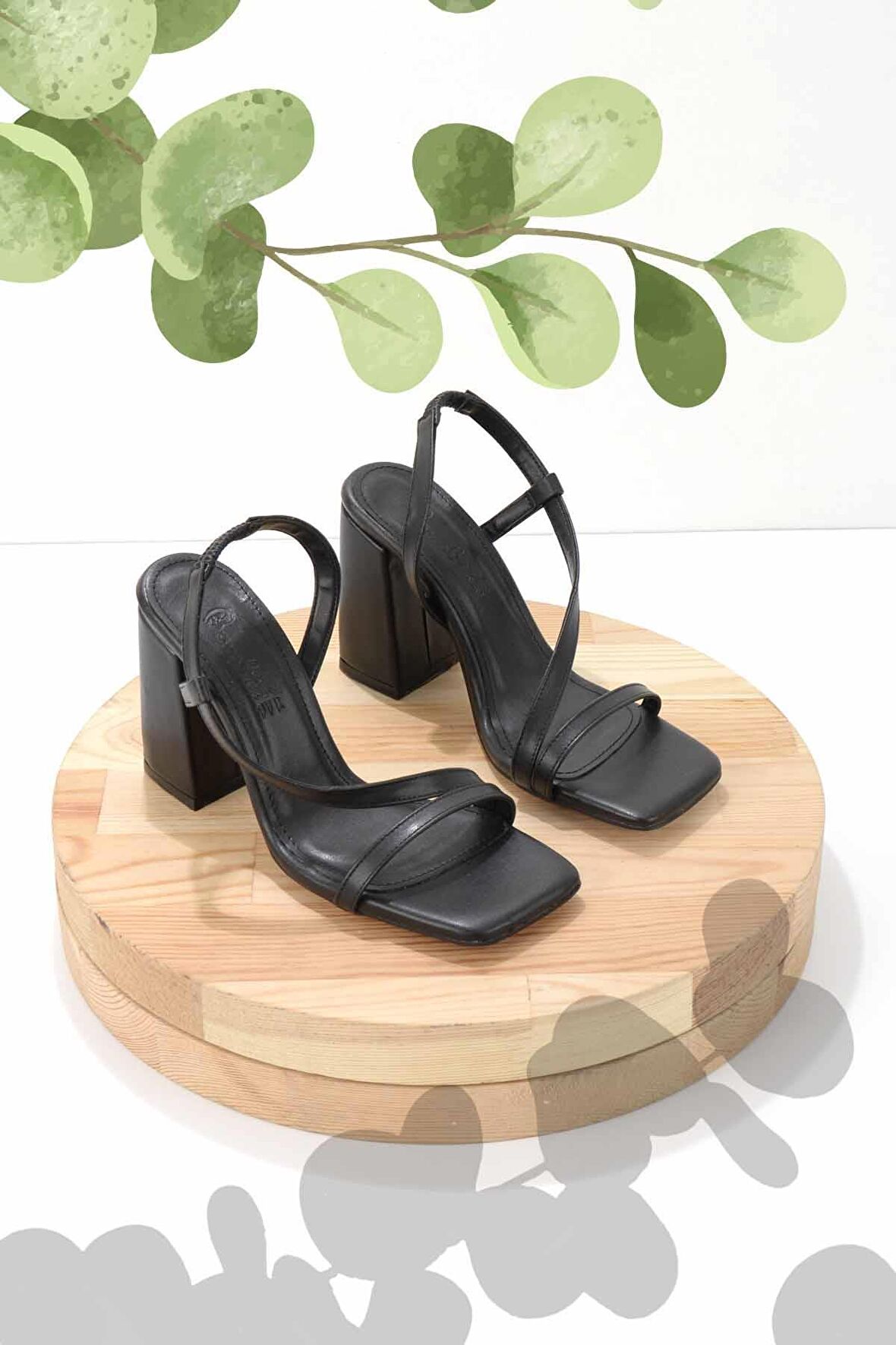 Siyah  Kadın Klasik Topuklu Ayakkabı K05869021909