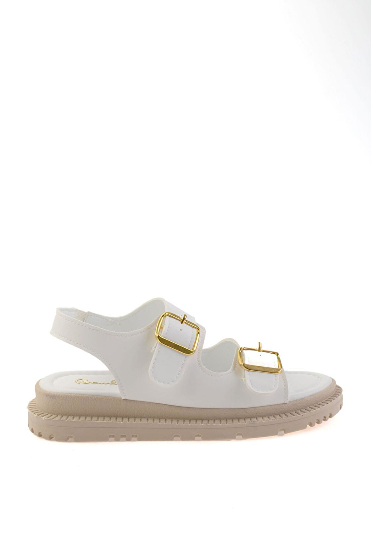 Beyaz  Kadın Sandalet K05875100209