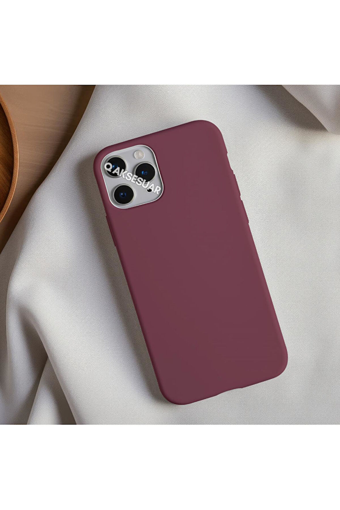 İphone 7 Plus Uyumlu Içi Kadife Lansman Silikon Kılıf Yumuşak Doku Hissi Kapak