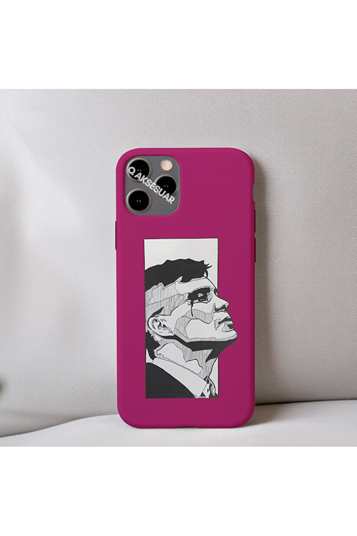 İphone 7 Plus Uyumlu İçi Kadife Peaky Blinders Thomas Shelby (Tommy) Desenli Tasarım Telefon Kılıfı