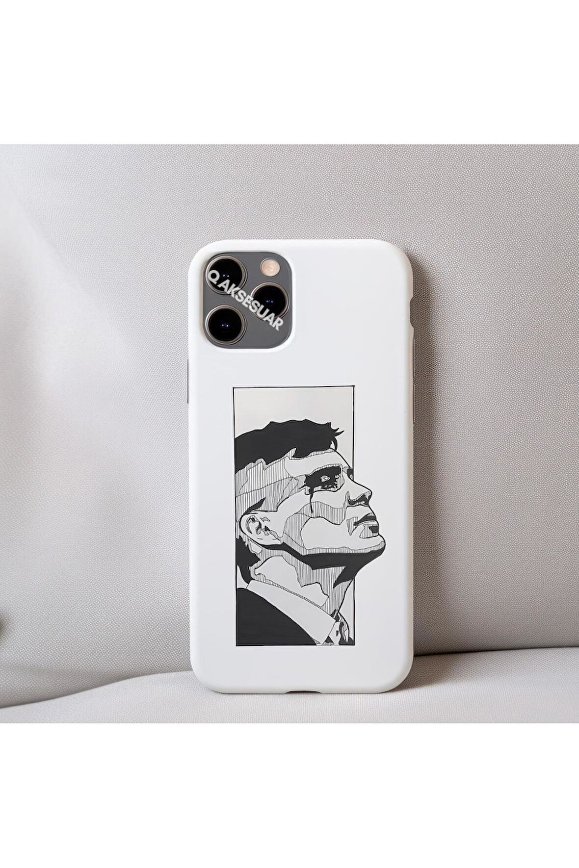 İphone XS Uyumlu İçi Kadife Peaky Blinders Thomas Shelby (Tommy) Desenli Tasarım Telefon Kılıfı