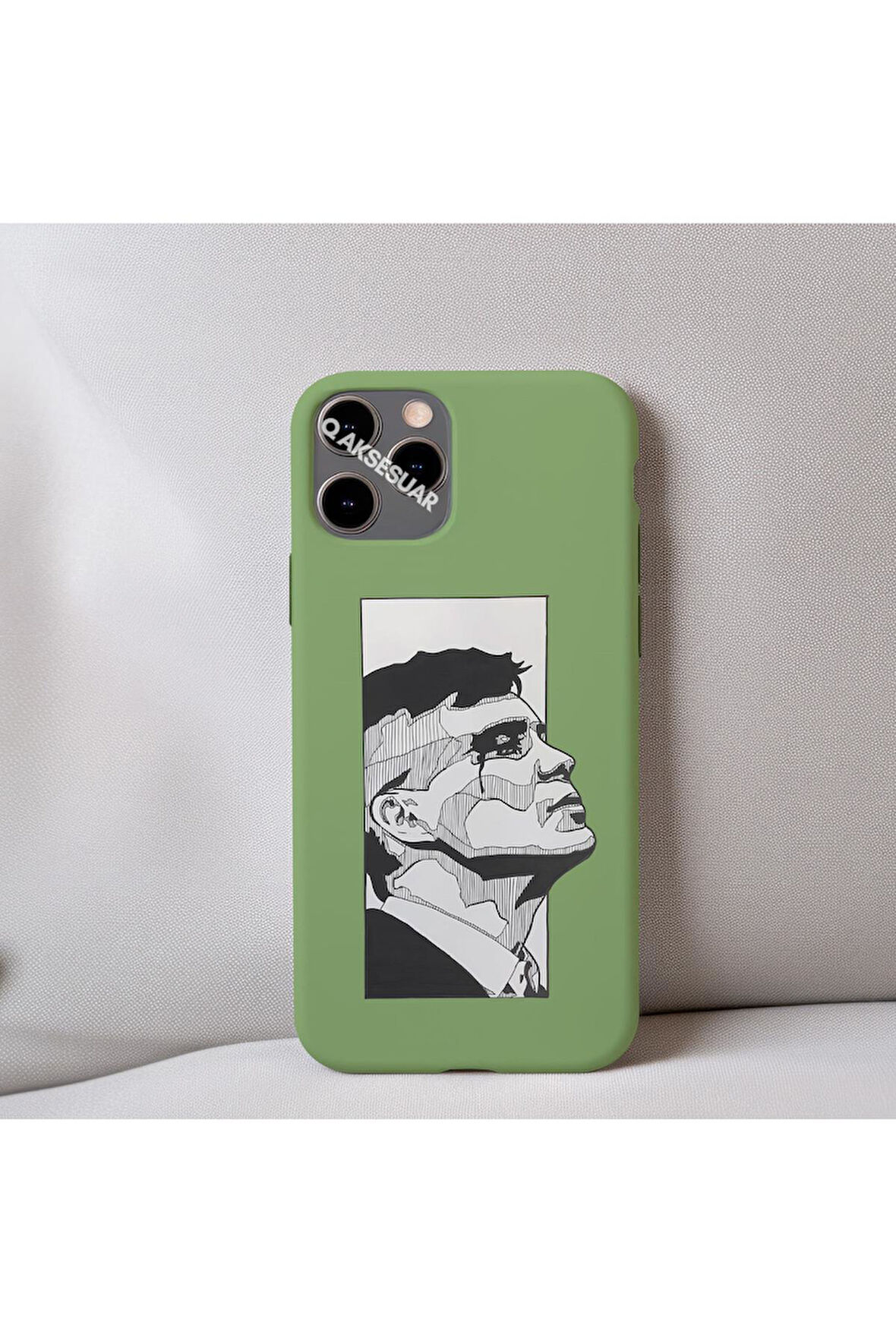 İphone 12 Uyumlu İçi Kadife Peaky Blinders Thomas Shelby (Tommy) Desenli Tasarım Telefon Kılıfı