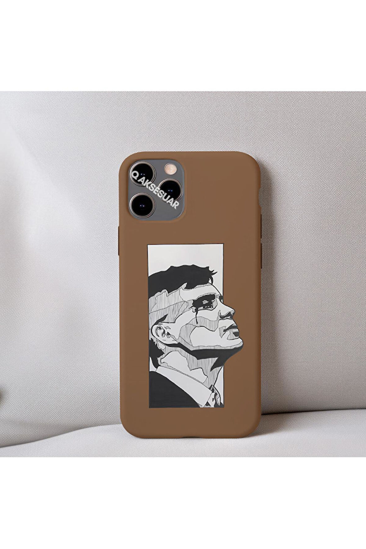İphone 12 Uyumlu İçi Kadife Peaky Blinders Thomas Shelby (Tommy) Desenli Tasarım Telefon Kılıfı
