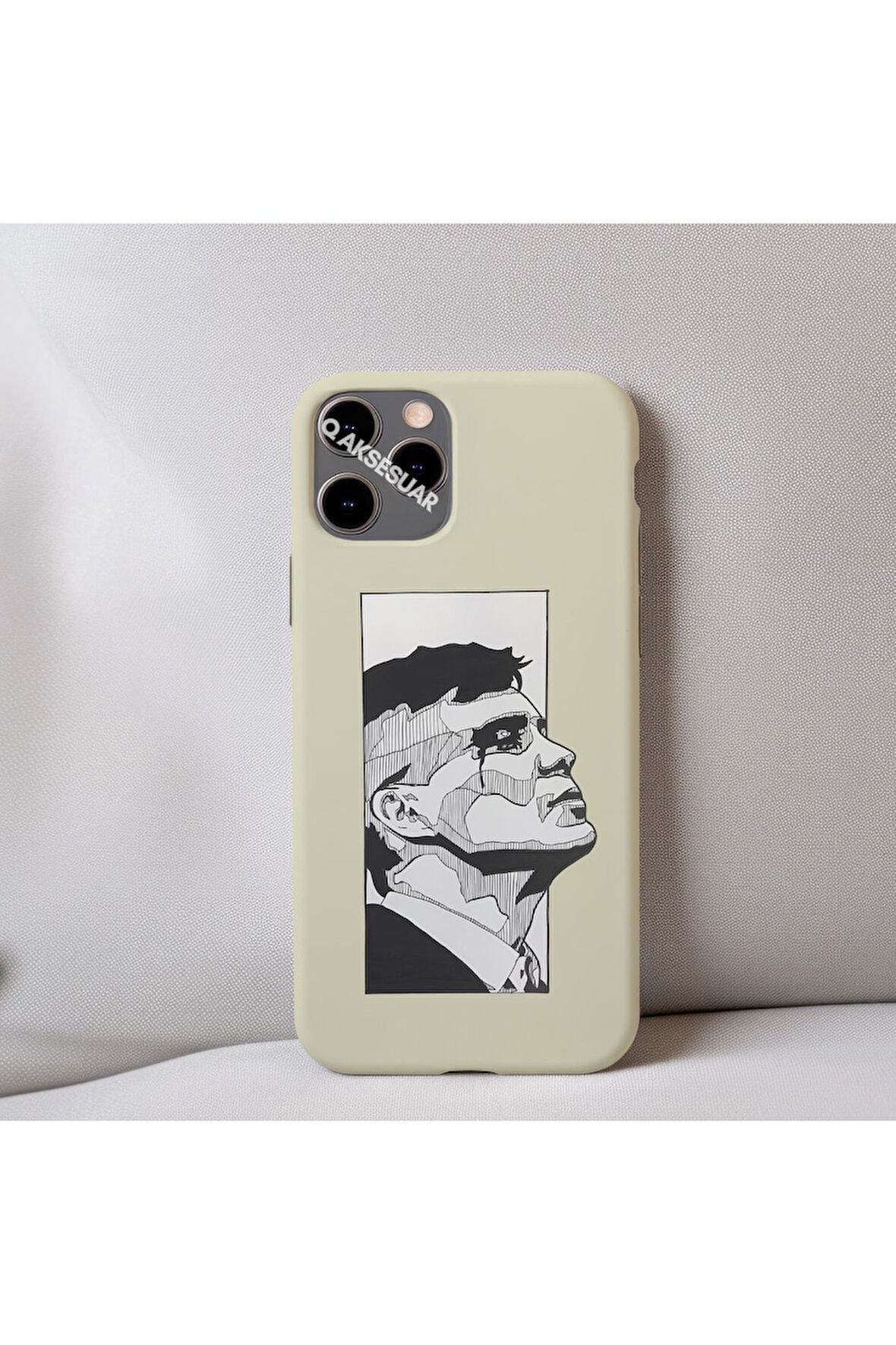 İphone 14 Pro Uyumlu İçi Kadife Peaky Blinders Thomas Shelby (Tommy) Desenli Tasarım Telefon Kılıfı