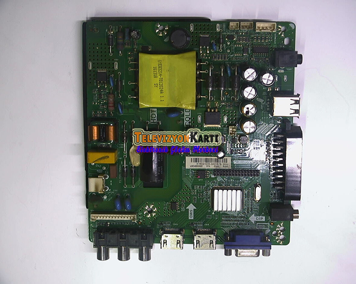 Awox 40102, Main Board, Ana Kart, KM0400LDSH52