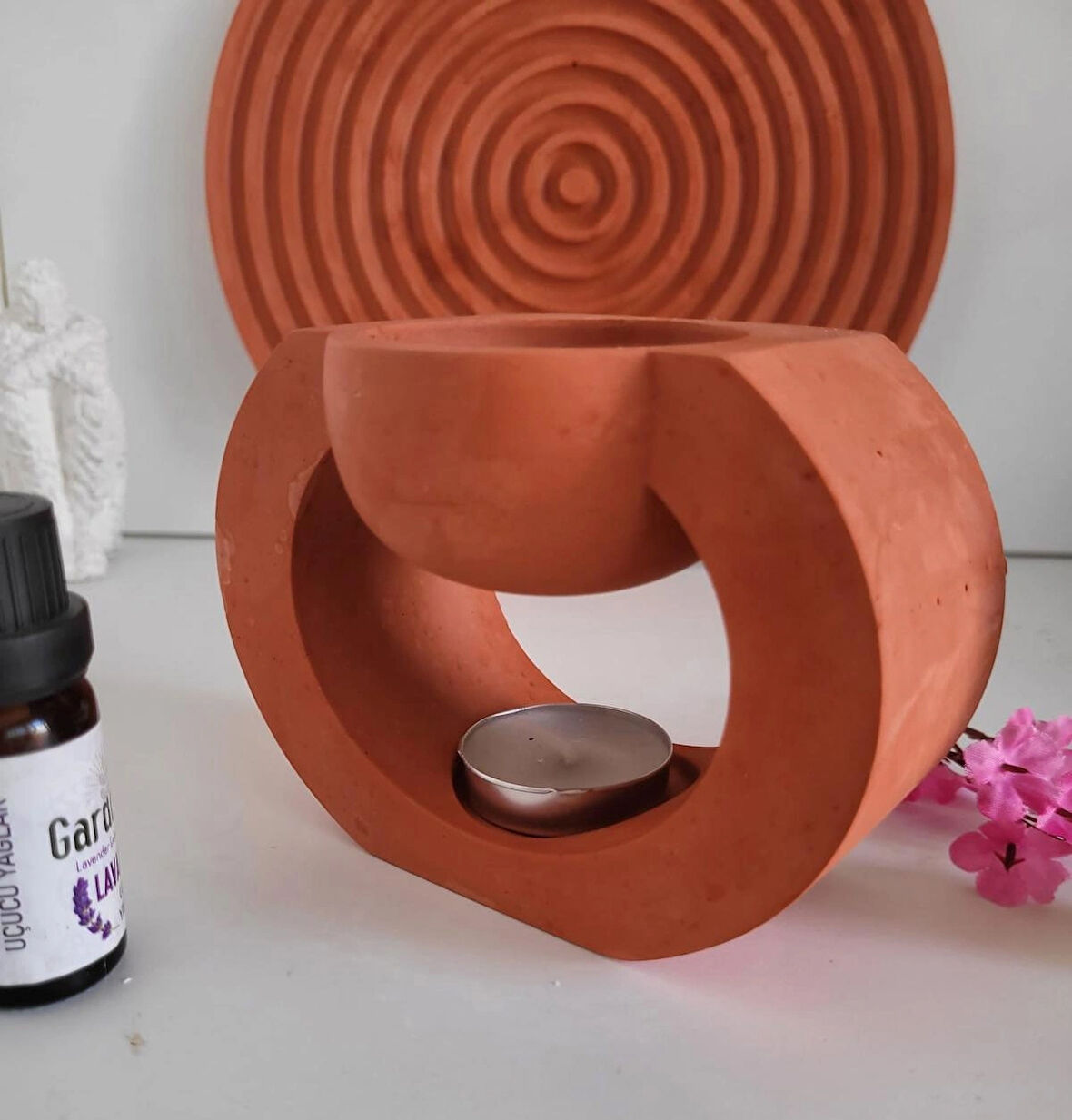 Kiremit Minimalist Beton Buhardanlık Aromaterapy