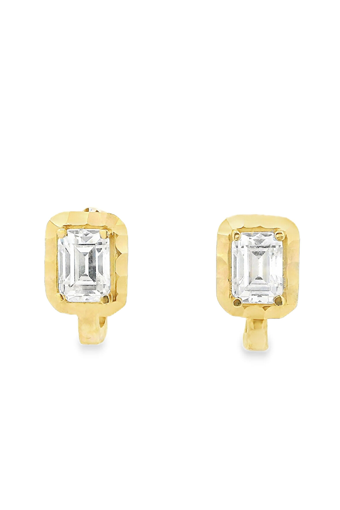 Cigold Taşlı Küpe 14 Ayar Altın 3.02 Gr OA-K1TB101029415