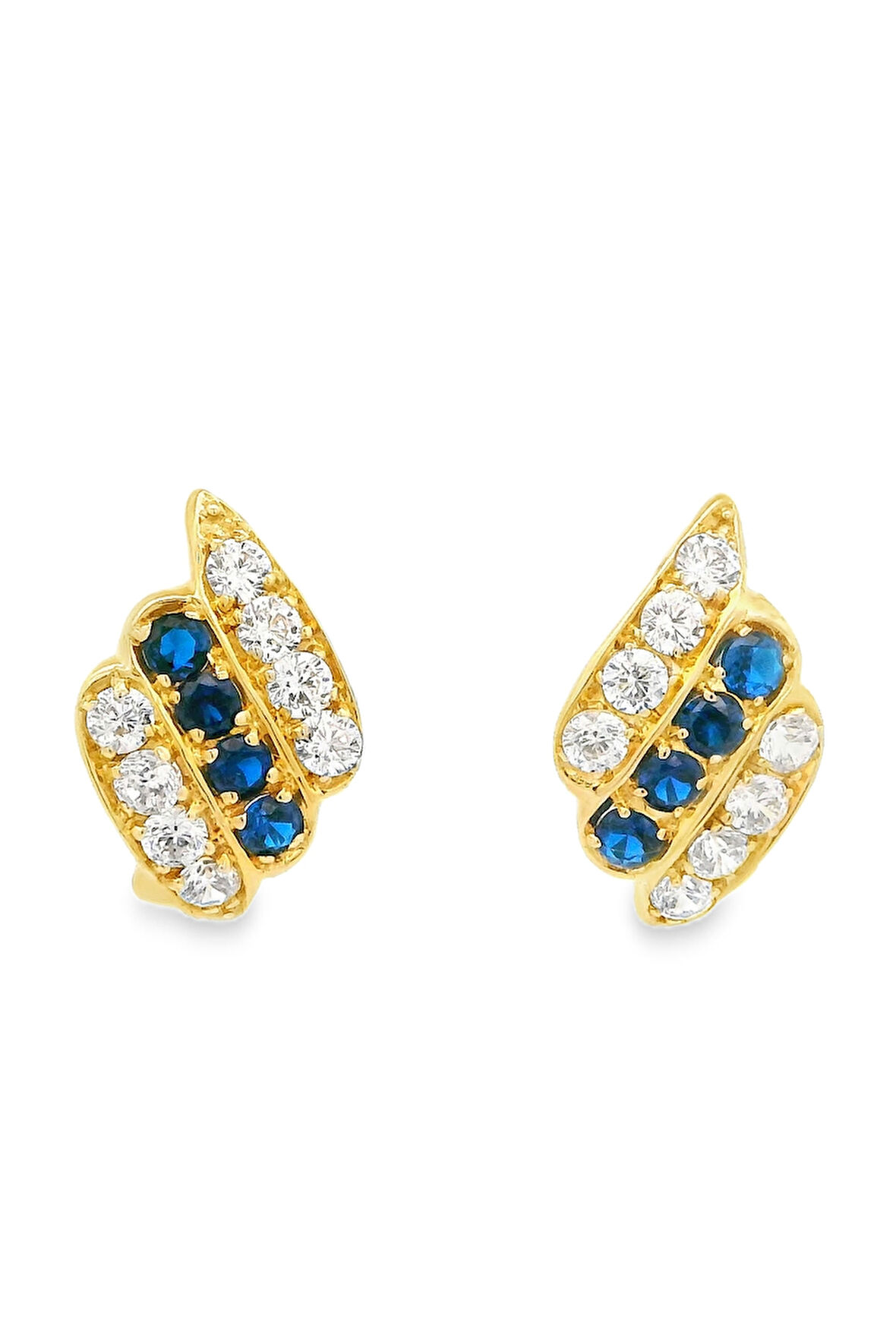 Cigold Taşlı Küpe 14 Ayar Altın 3.20 Gr OA-K1TB101029417