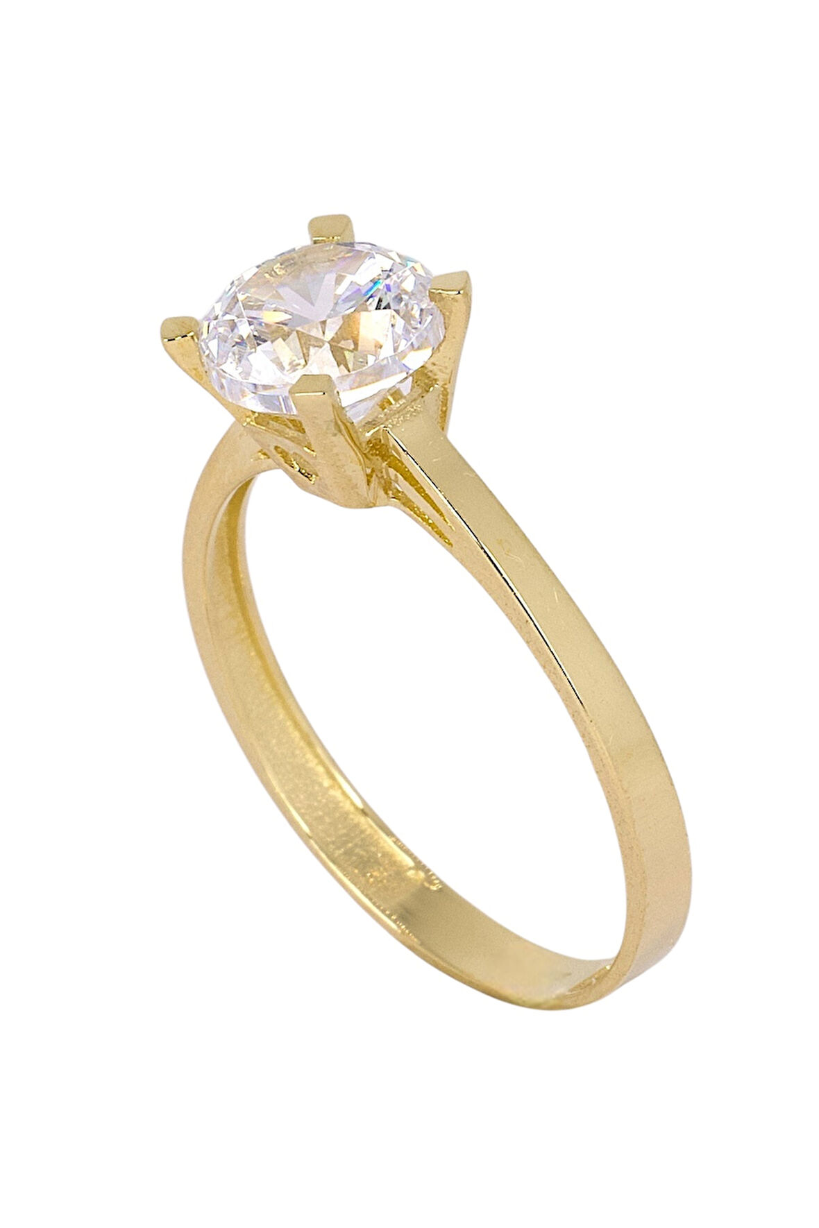 Cigold Tektaş Yüzük 14 Ayar Altın 1,45 Gr OA-K21501028872