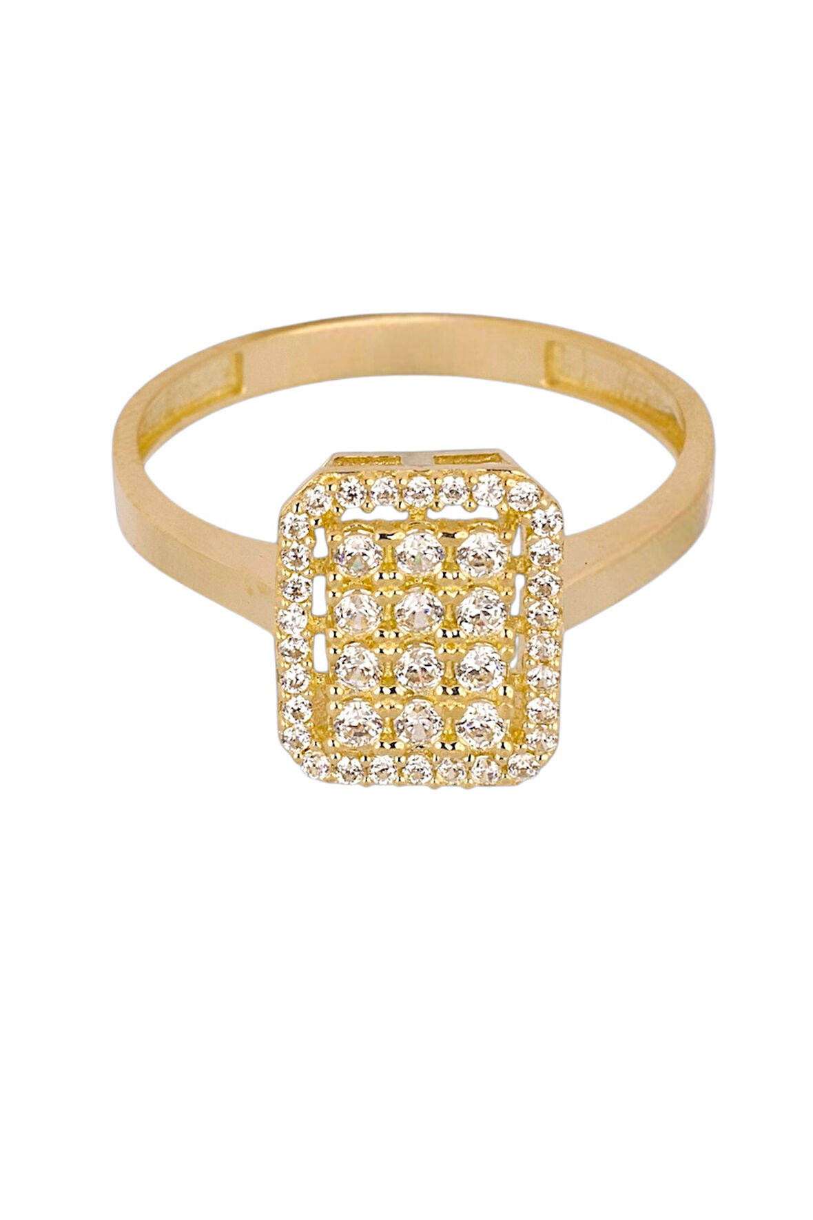Cigold Tektaş Yüzük 14 Ayar Altın 2,05 Gr OA-K21601028881
