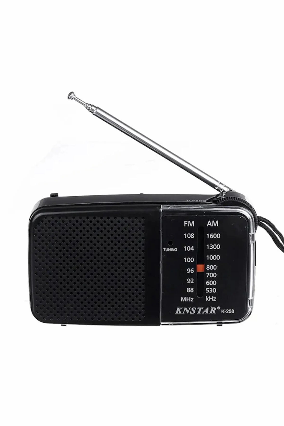 Cep Tipi Taşınabilir Am / Fm Radyo Knstar K-258 Yeni Seri Radyo