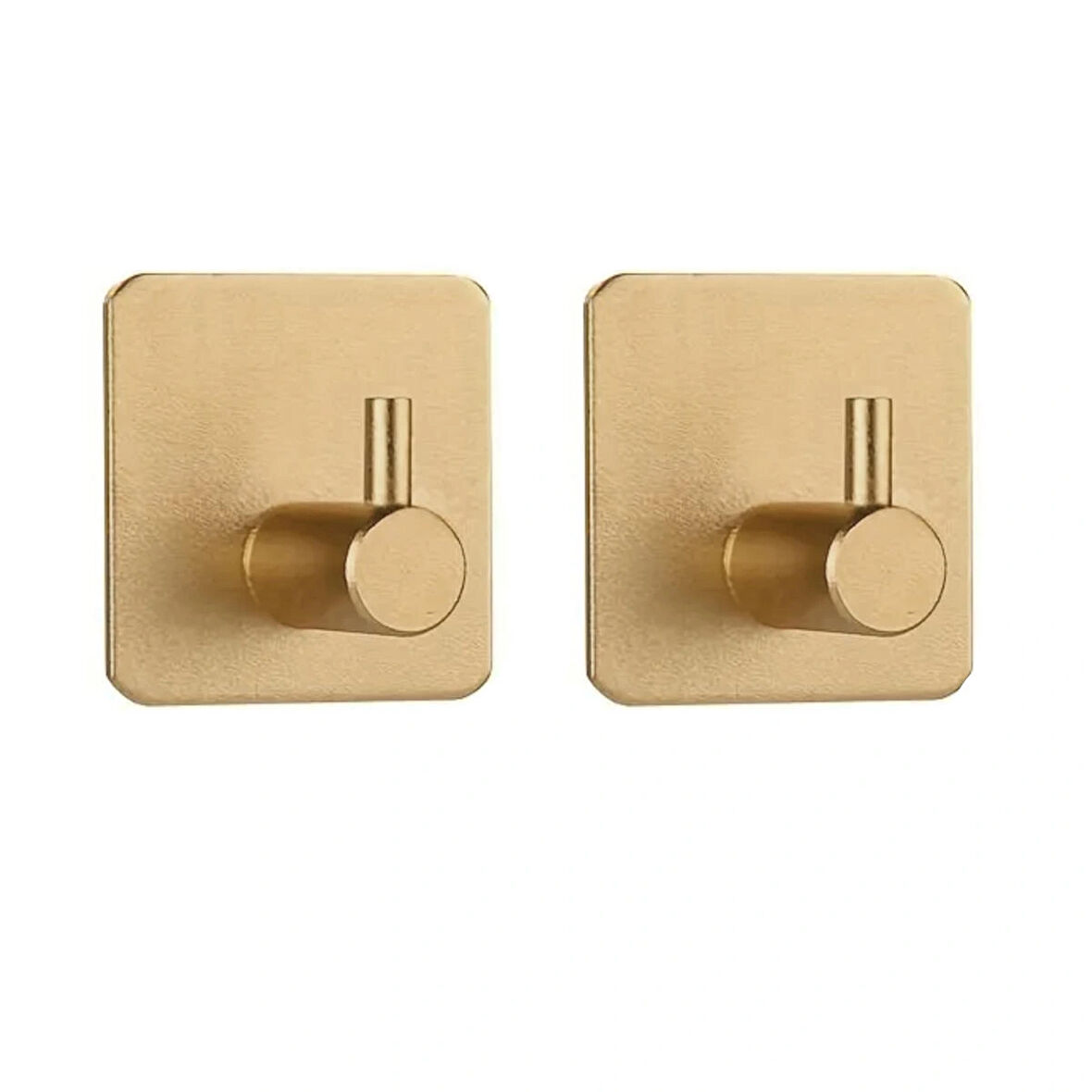 Microcase Yapışkanlı Metal Banyo Mutfak Eşya Havlu Vb. Ürün Askılığı - GOLD AL4619  2 Adet