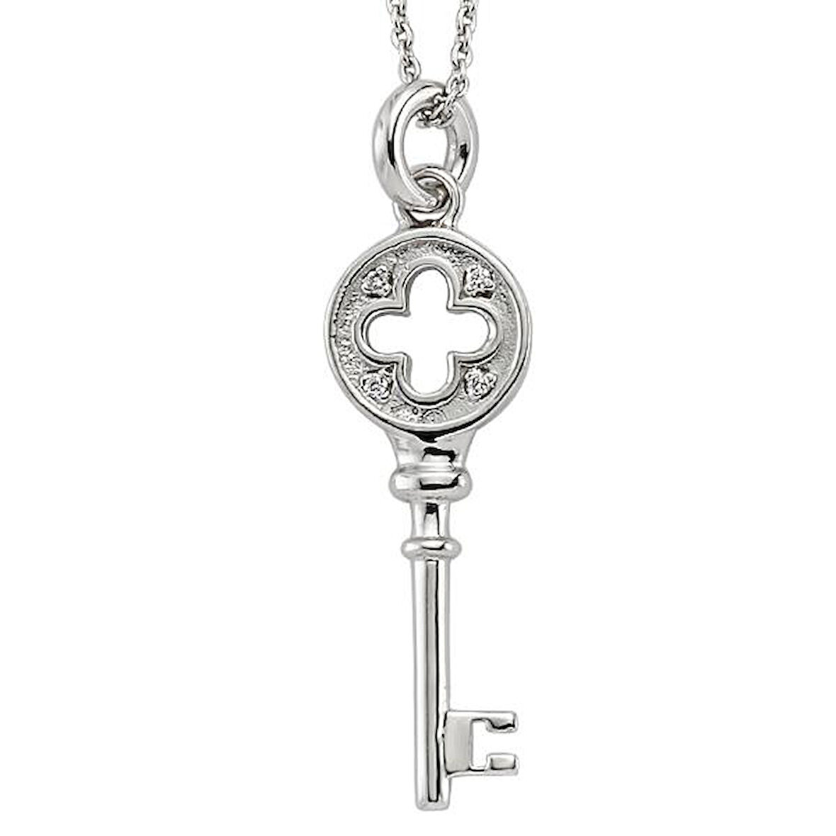 Harem Altın 18 Ayar Altın Pırlanta Anahtar Kolye K48562-1