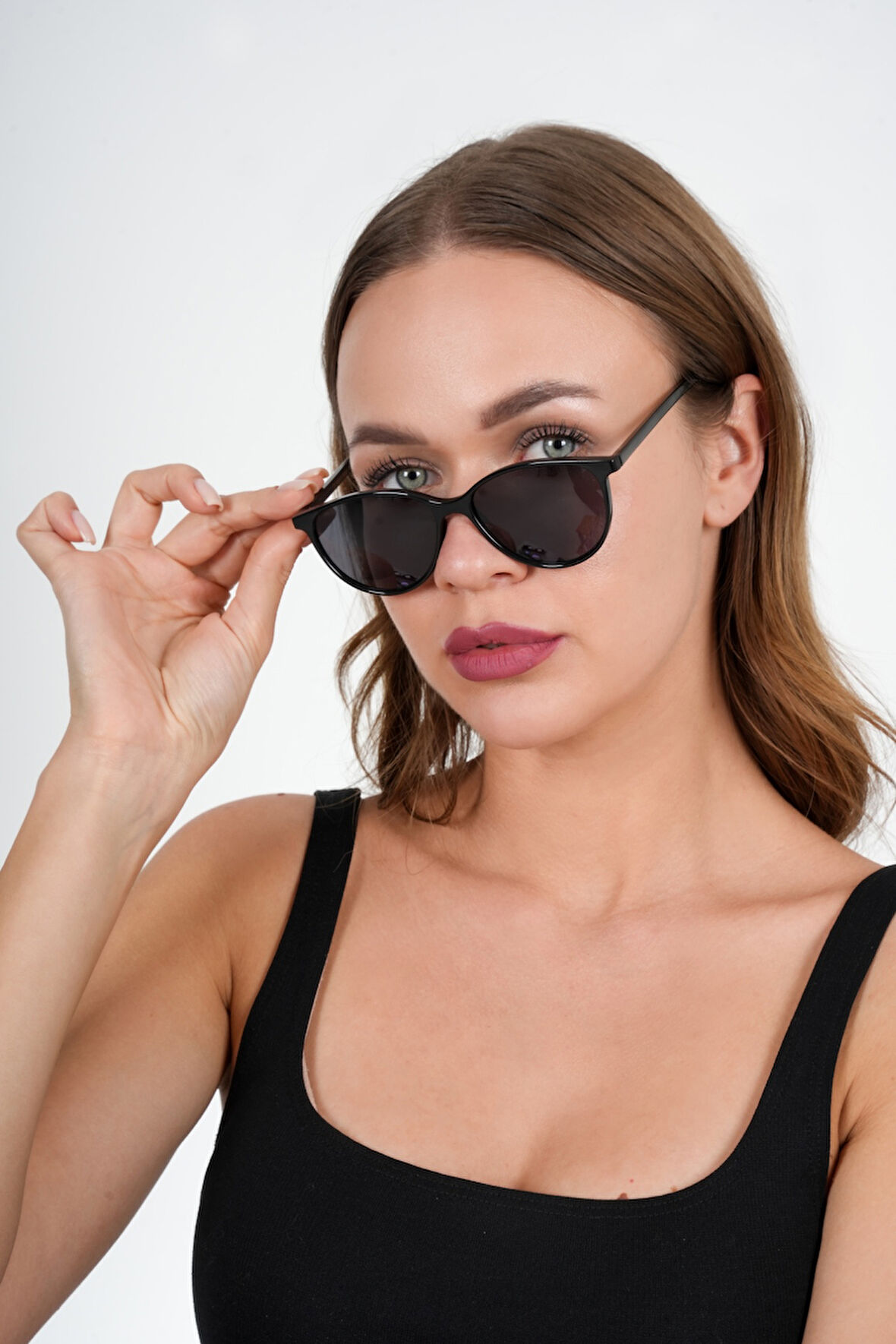 Cat Siyah Olivier Philippe Güneş Gözlüğü