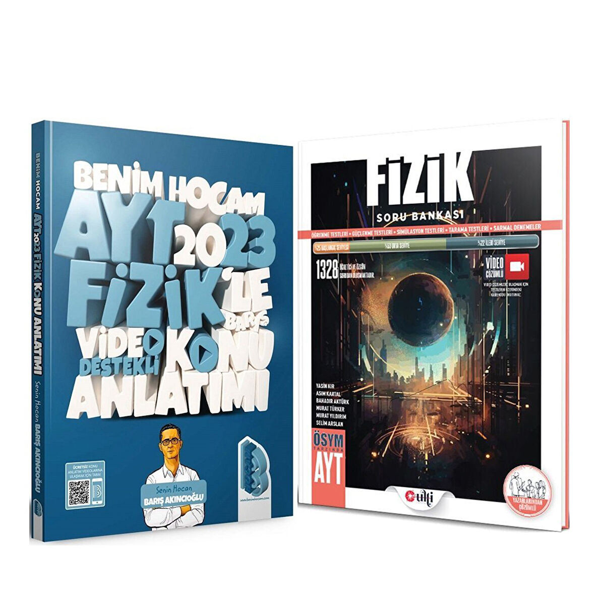 Benim Hocam 2023 AYT Fizik Konu ve Ulti Soru Bankası Seti 2 Kitap