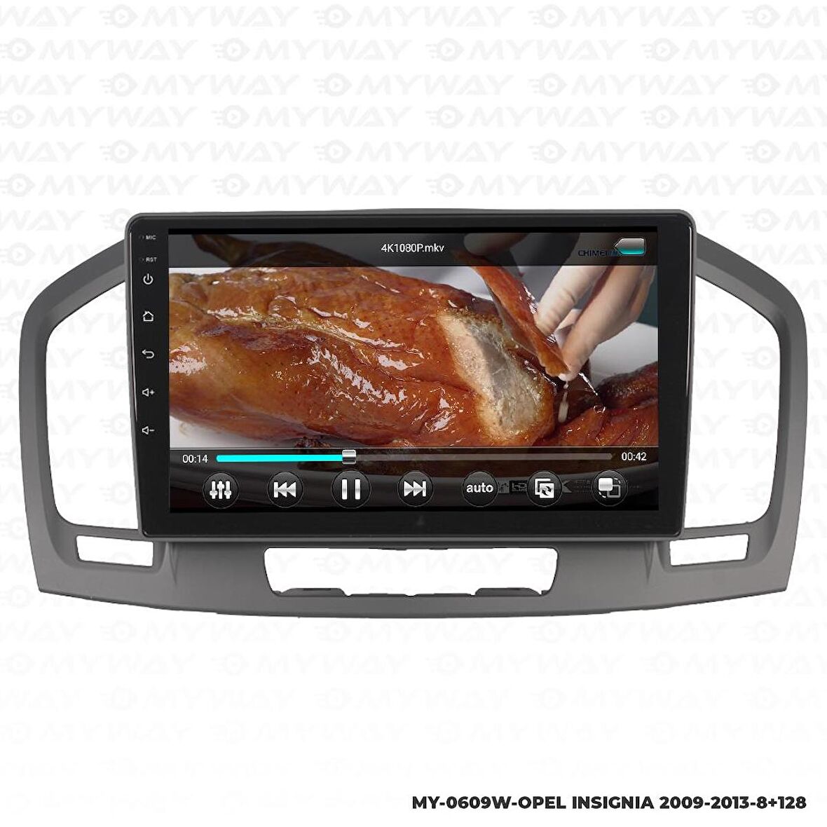 Araç Multimedya Opel İnsignia Android 12 Carplay 4Gb Ram + 64Gb Hdd 2009-2013 Navigasyon Ekran MYW