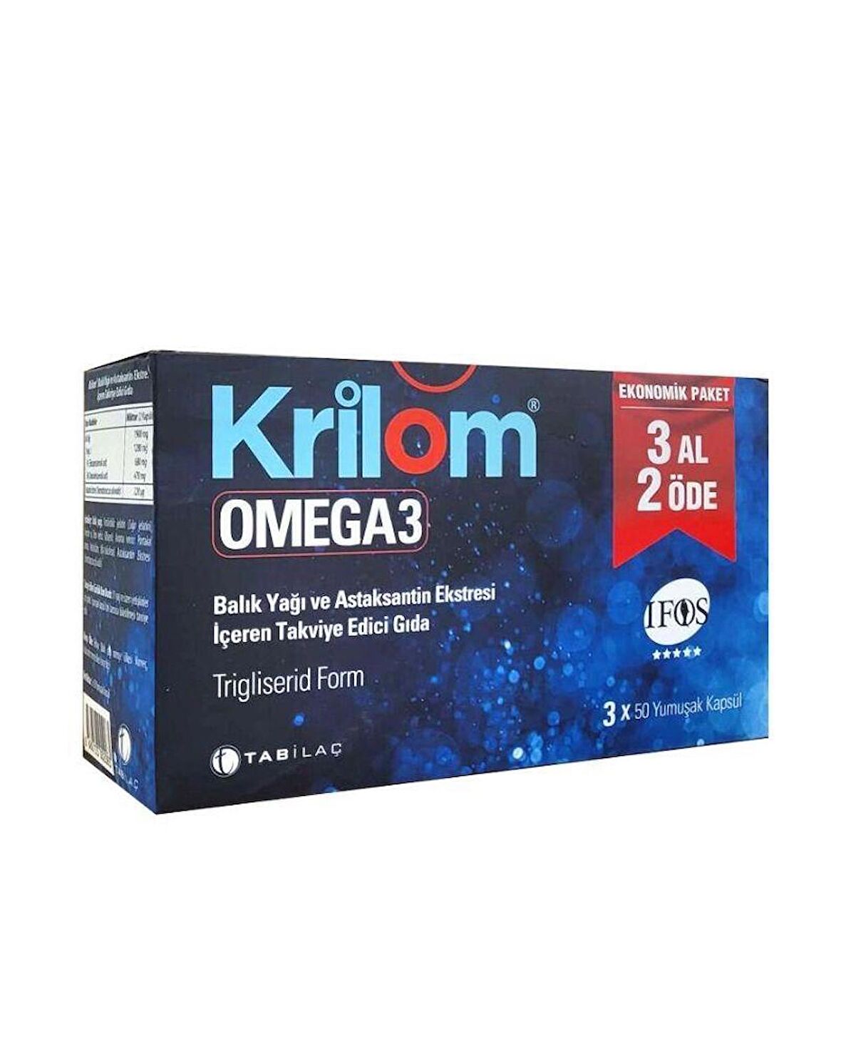 Krilom Omega 3  50 Kapsül 3 Al 2 Öde