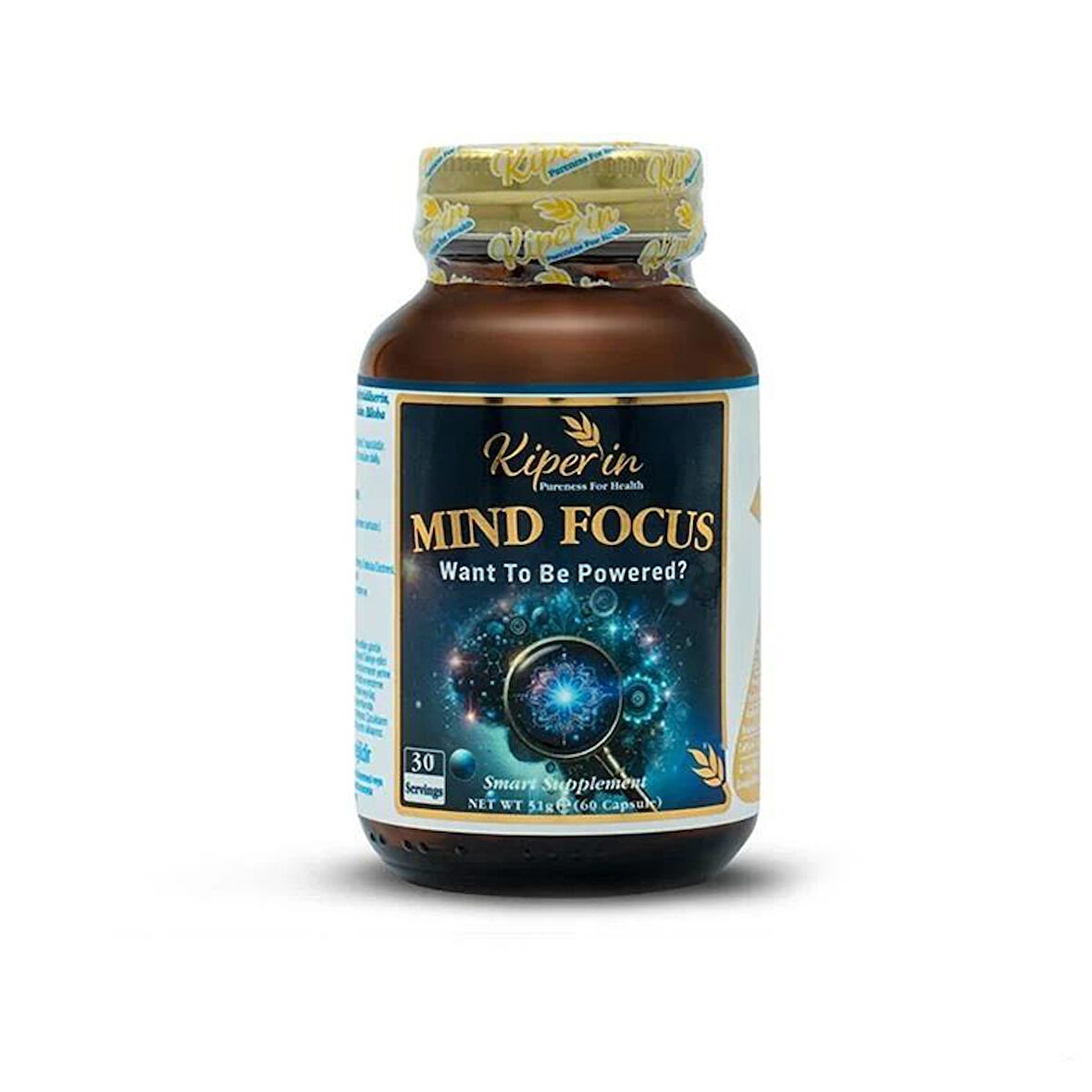 Kiperin Mind Focus 60 Kapsül