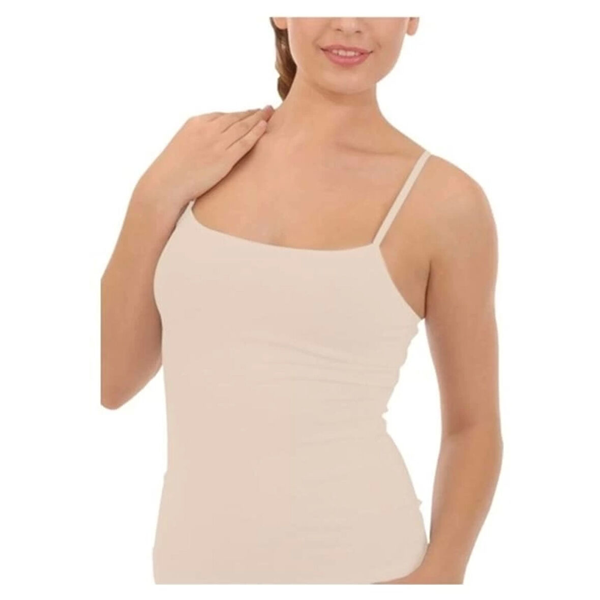 MARSiLYAN- 1237 İp Askılı Modal Süprem Kadın Atlet