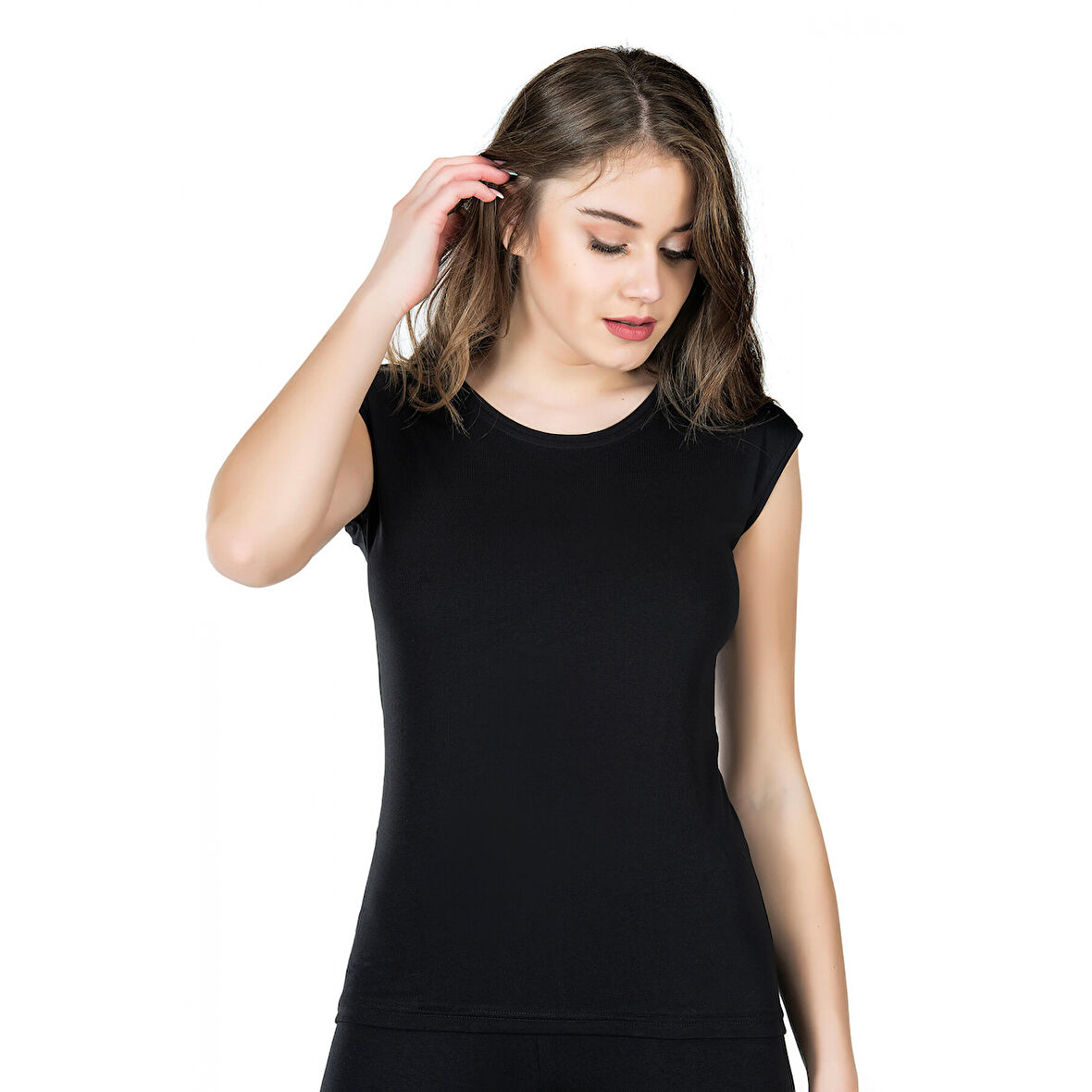 MARSiLYAN- Sıfır Kol Kadın Atlet 218