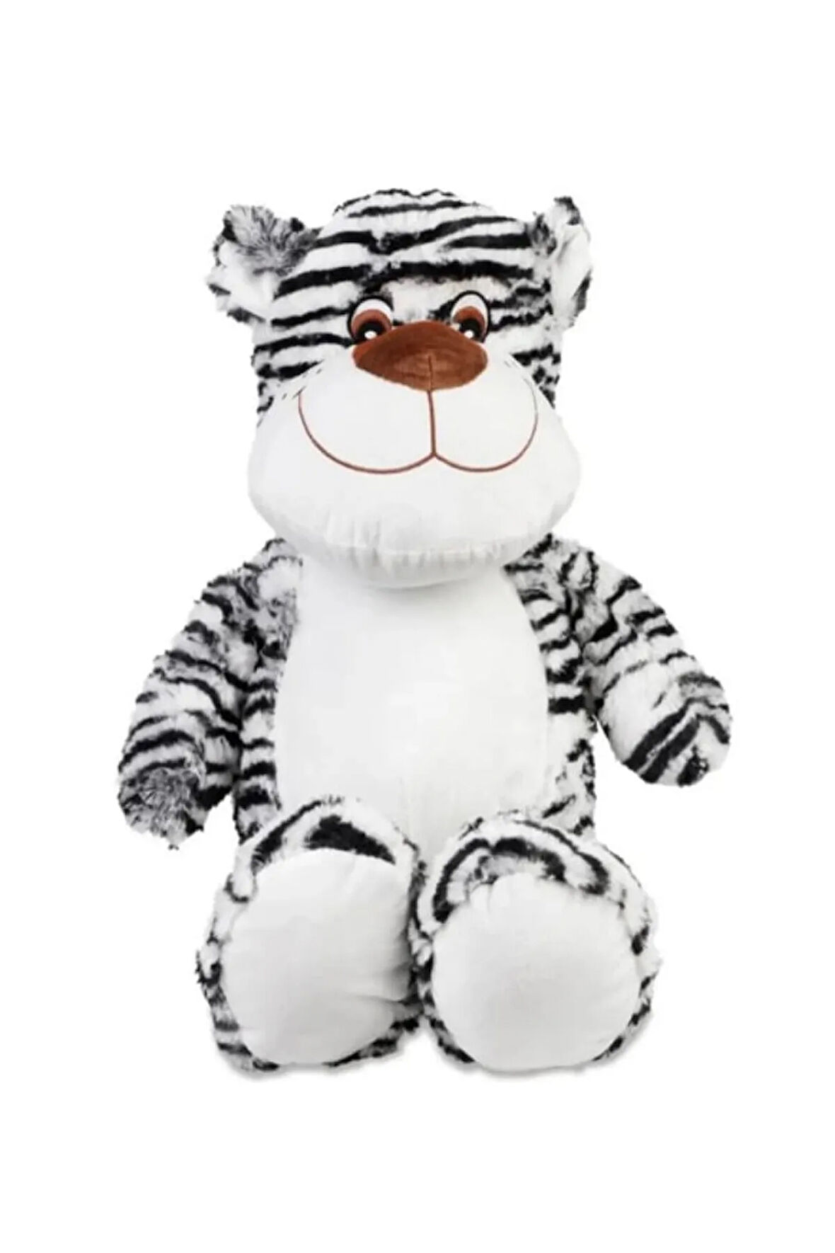 Sevimli Zebra Peluş Oyuncak Uyku Arkadaşı Hediyelik Oyuncak Büyük Boy 70 cm