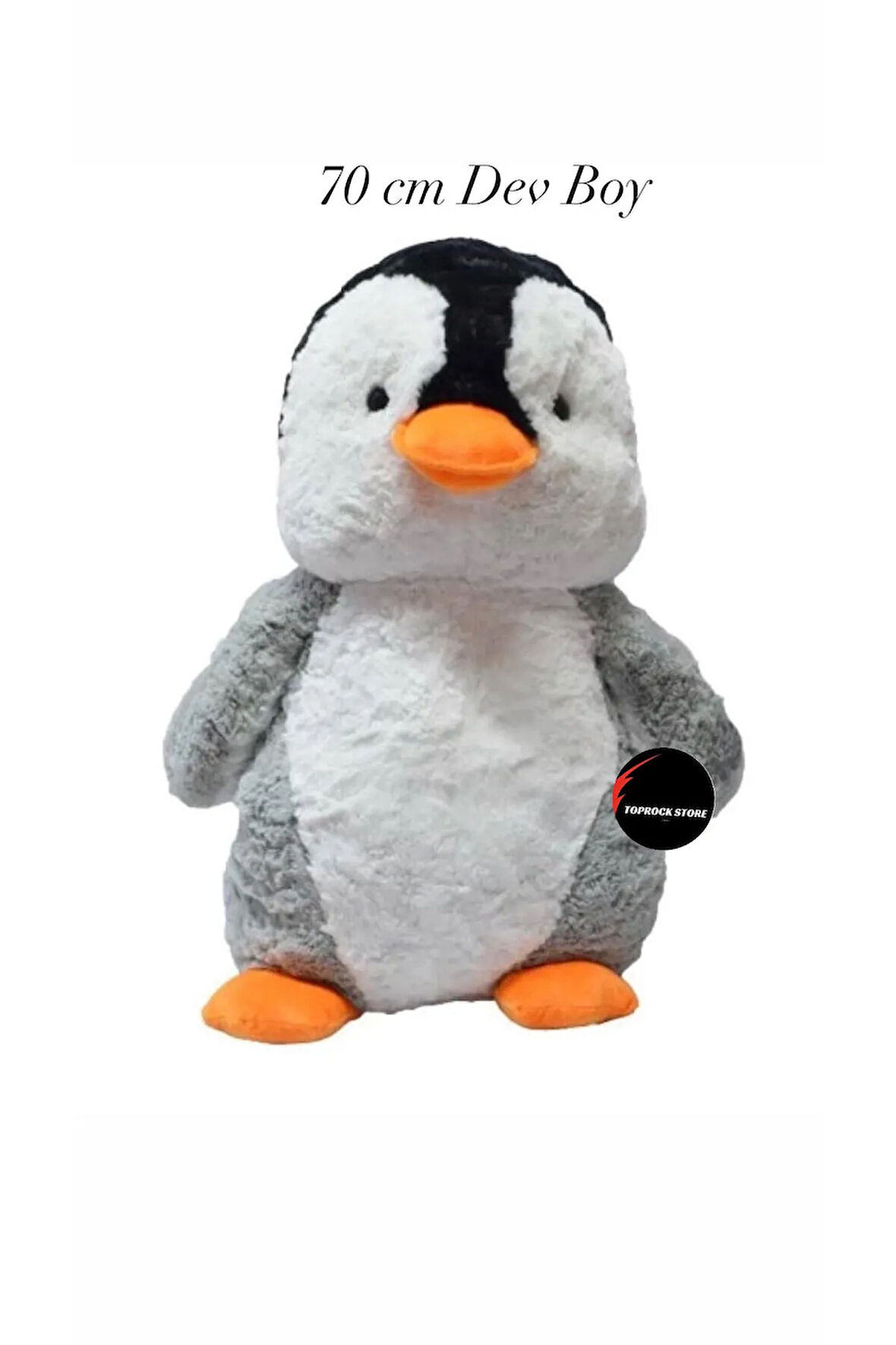 Sevimli Penguen Peluş Oyuncak Uyku Arkadaşı Büyük Boy 70 cm