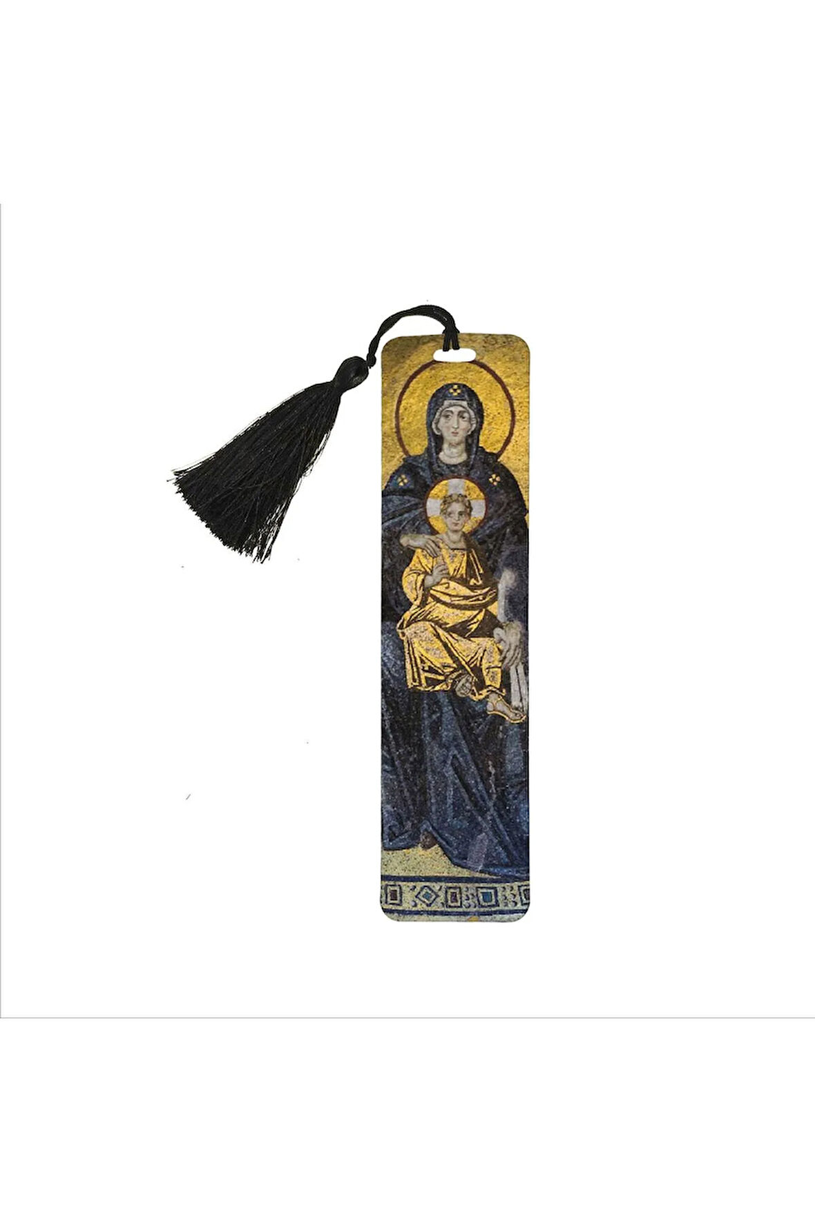 Hz. Meryem Ve Isa Baskılı, Püsküllü Kitap Ayracı (hediyelik Bookmark,ayraç-105)