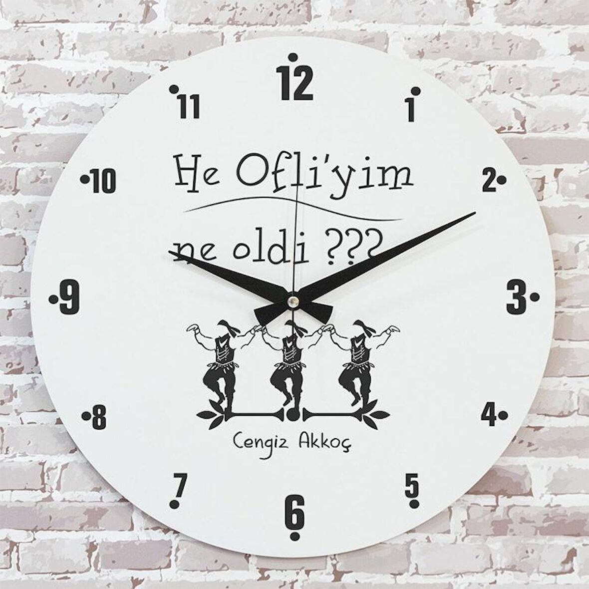 Oflu’ya Hediye Saat 33cm  KA02-1633