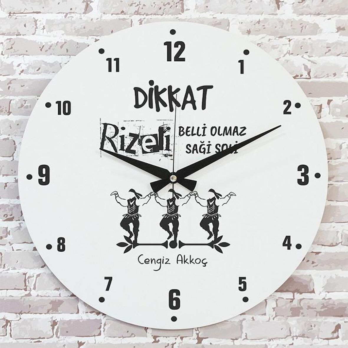 Rizeli’ye Hediye Saat 33cm  KA02-1644