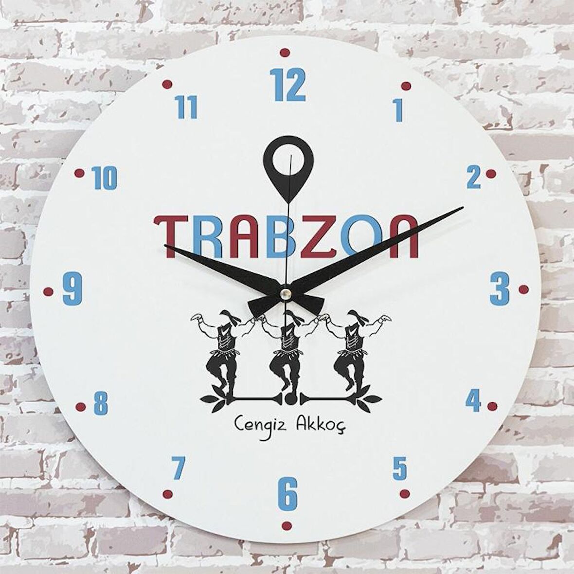 Karadenizliye Hediye Saat 33cm  KA02-1671