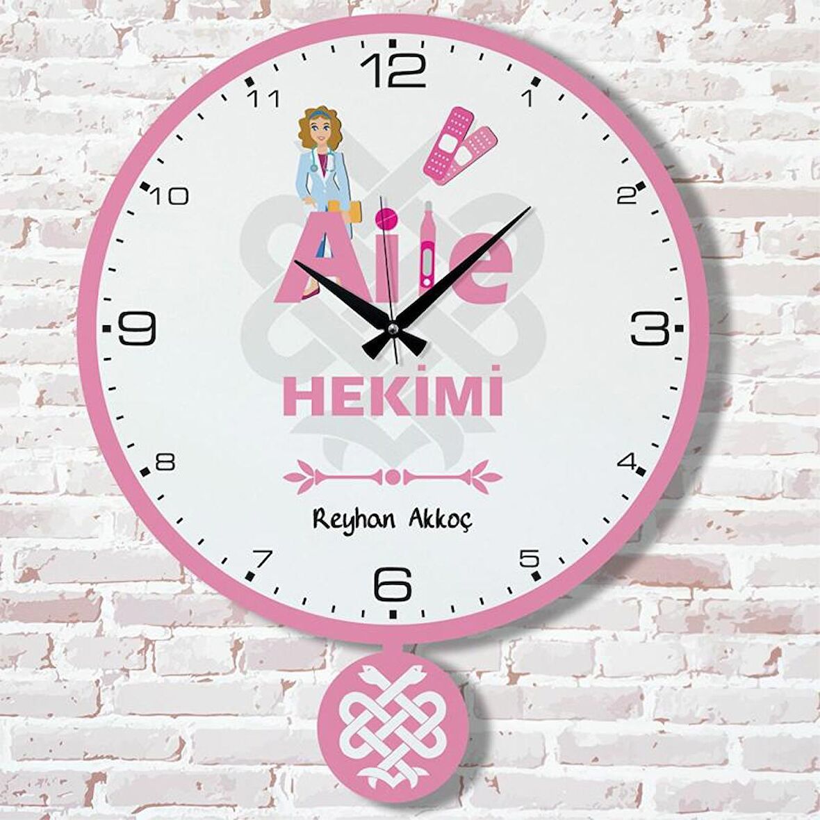 Aile Hekimine Hediye Sallanan Sarkaçlı Saat KA07-1007