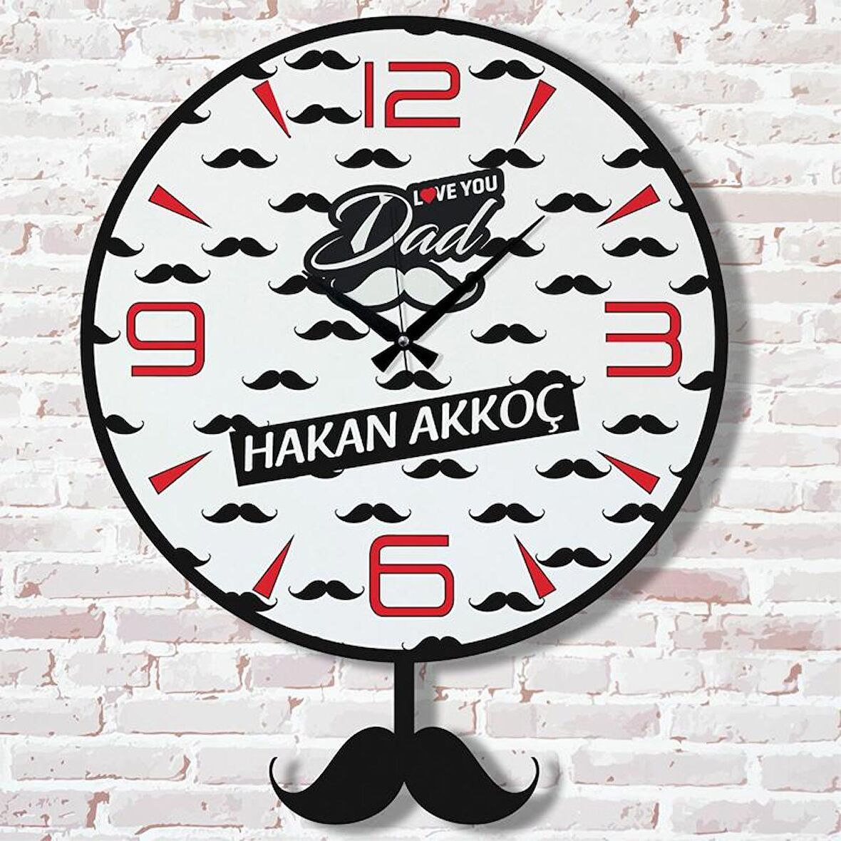 Babalar Günü Hediyesi Sallanan Sarkaçlı Saat KA07-1036