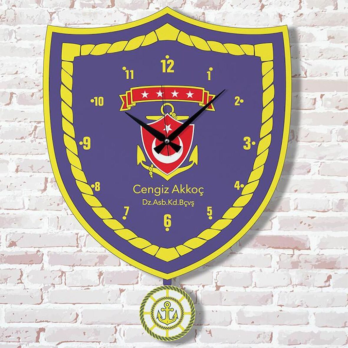 Denizci Subaya Hediye Sallanan Sarkaçlı Saat KA07-1077