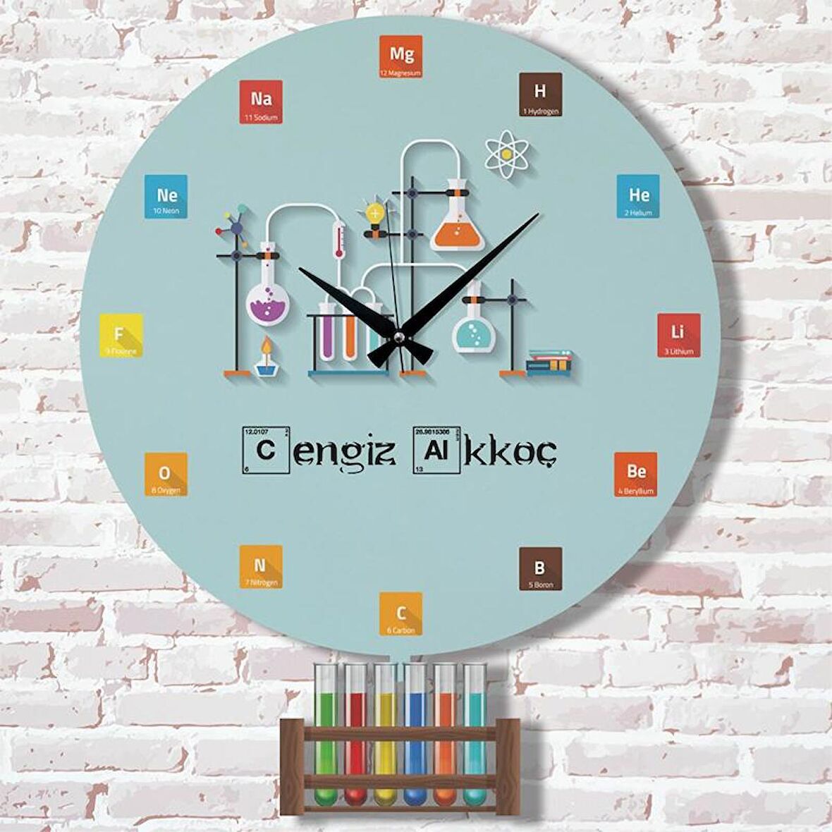 Kimya Öğretmenine Hediye Sallanan Sarkaçlı Saat KA07-1231