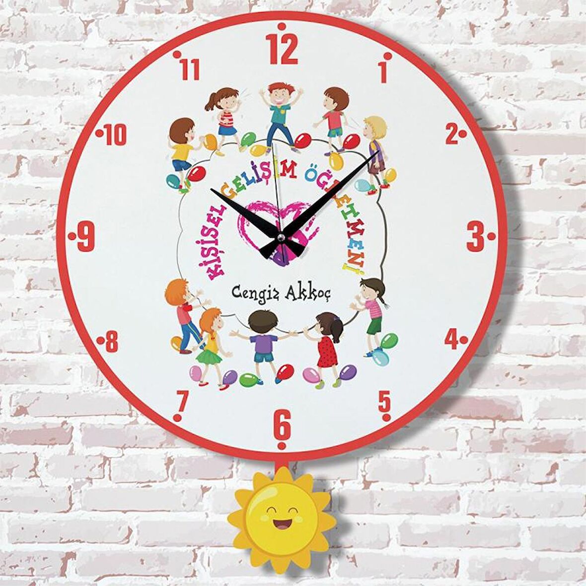 Kişisel Gelişim Öğretmenine Hediye Sallanan Sarkaçlı Saat KA07-1234