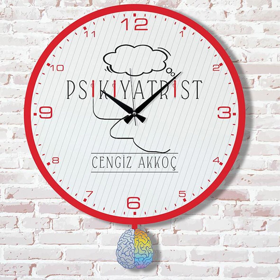 Psikiyatriste Hediye Sallanan Sarkaçlı Saat KA07-1755