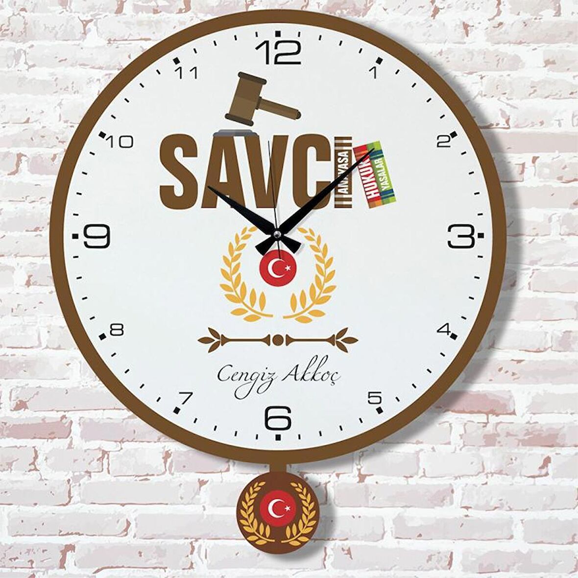 Savcıya Hediye Sallanan Sarkaçlı Saat KA07-1773