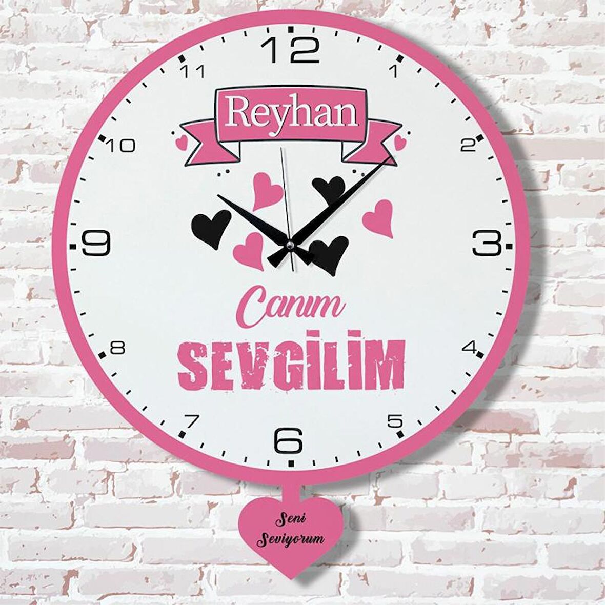 Sevgililer Günü Hediyesi Sallanan Sarkaçlı Saat KA07-1800