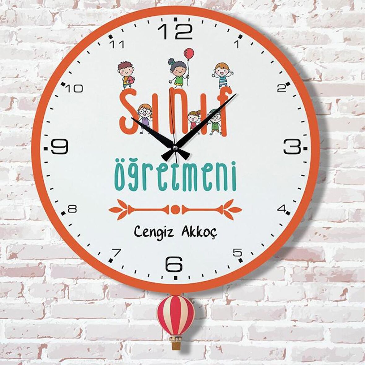 Sınıf Öğretmenine Hediye Sallanan Sarkaçlı Saat KA07-1814