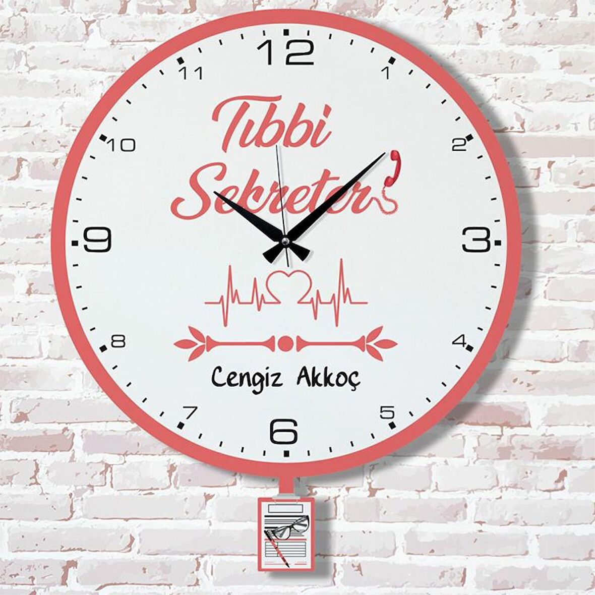 Tıbbi Sekretere Hediye Sallanan Sarkaçlı Saat KA07-1836