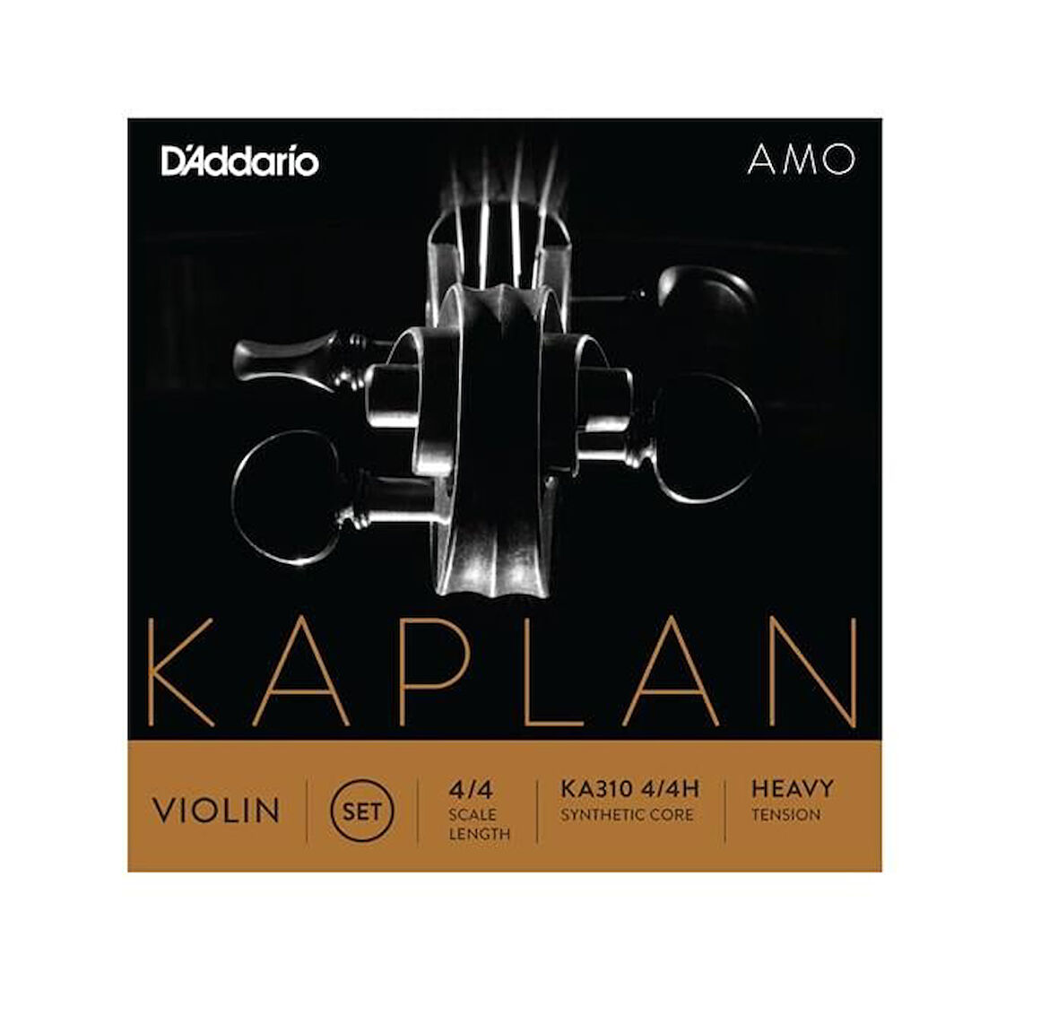 DADDARIO KA310H KEMAN TEL SETİ, KAPLAN AMO, 4/4, HEAVY
