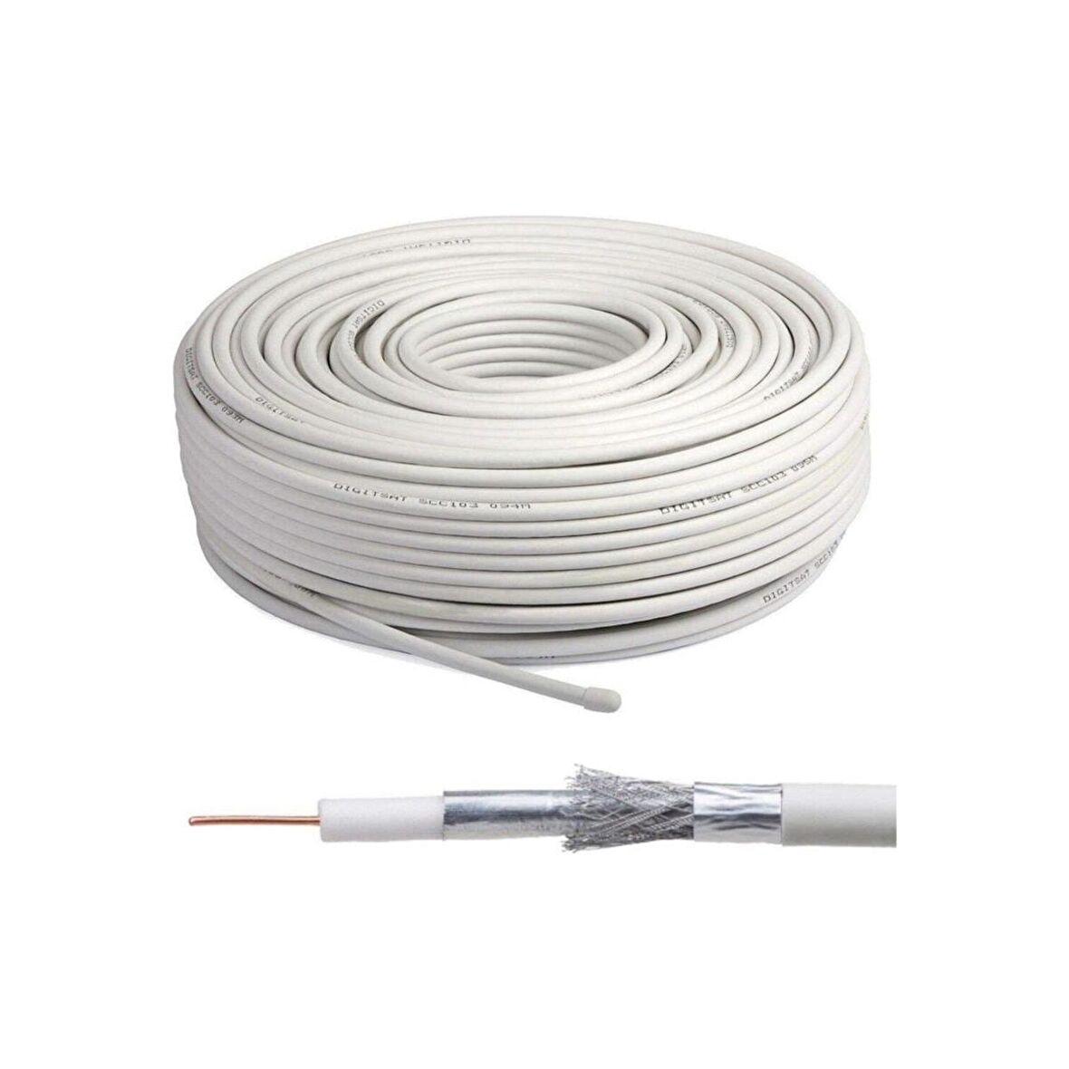 Kablosan 70 Mt RG6 / U6 Koaksiyel Anten Kablosu