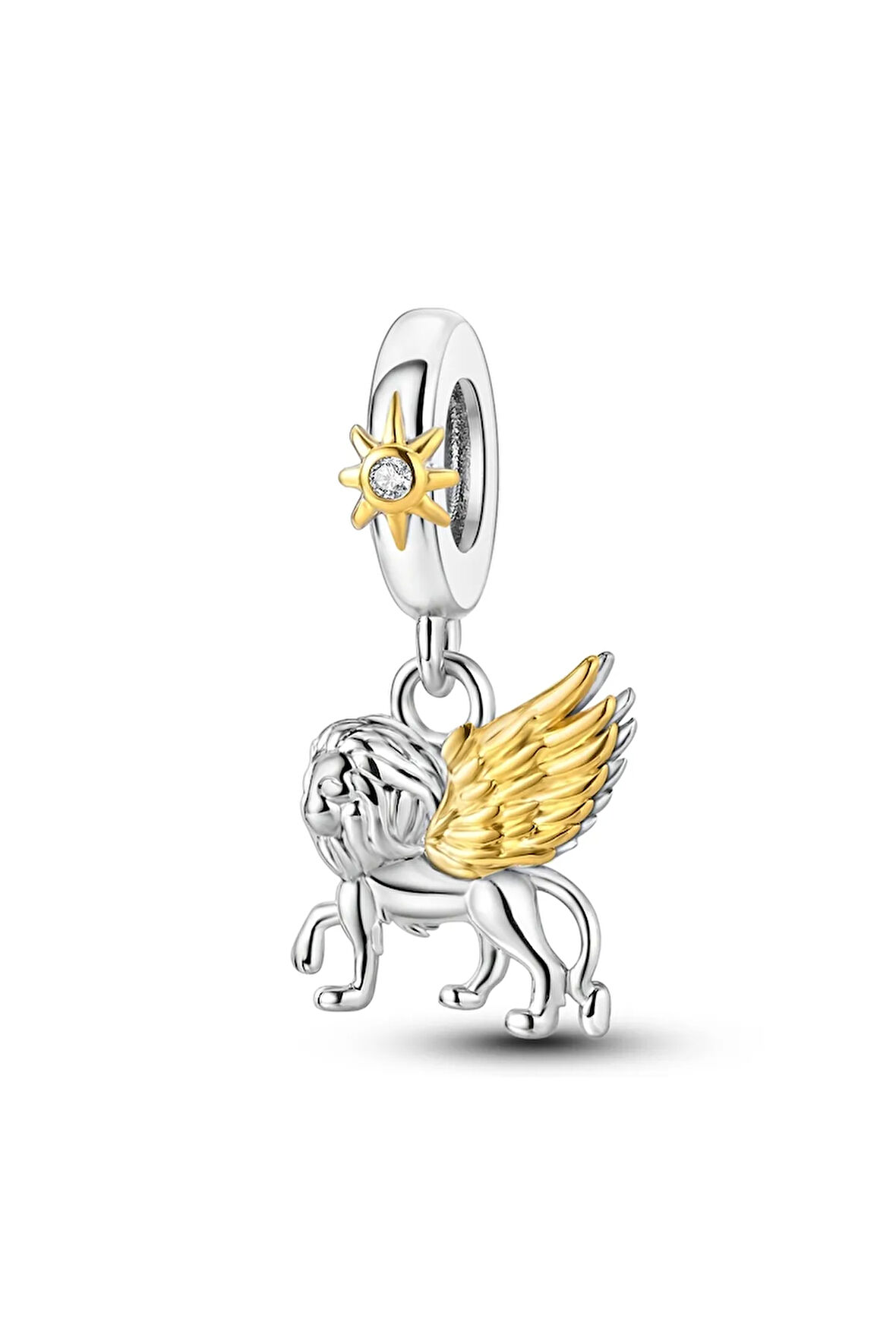 Kanatlı Aslan Charm