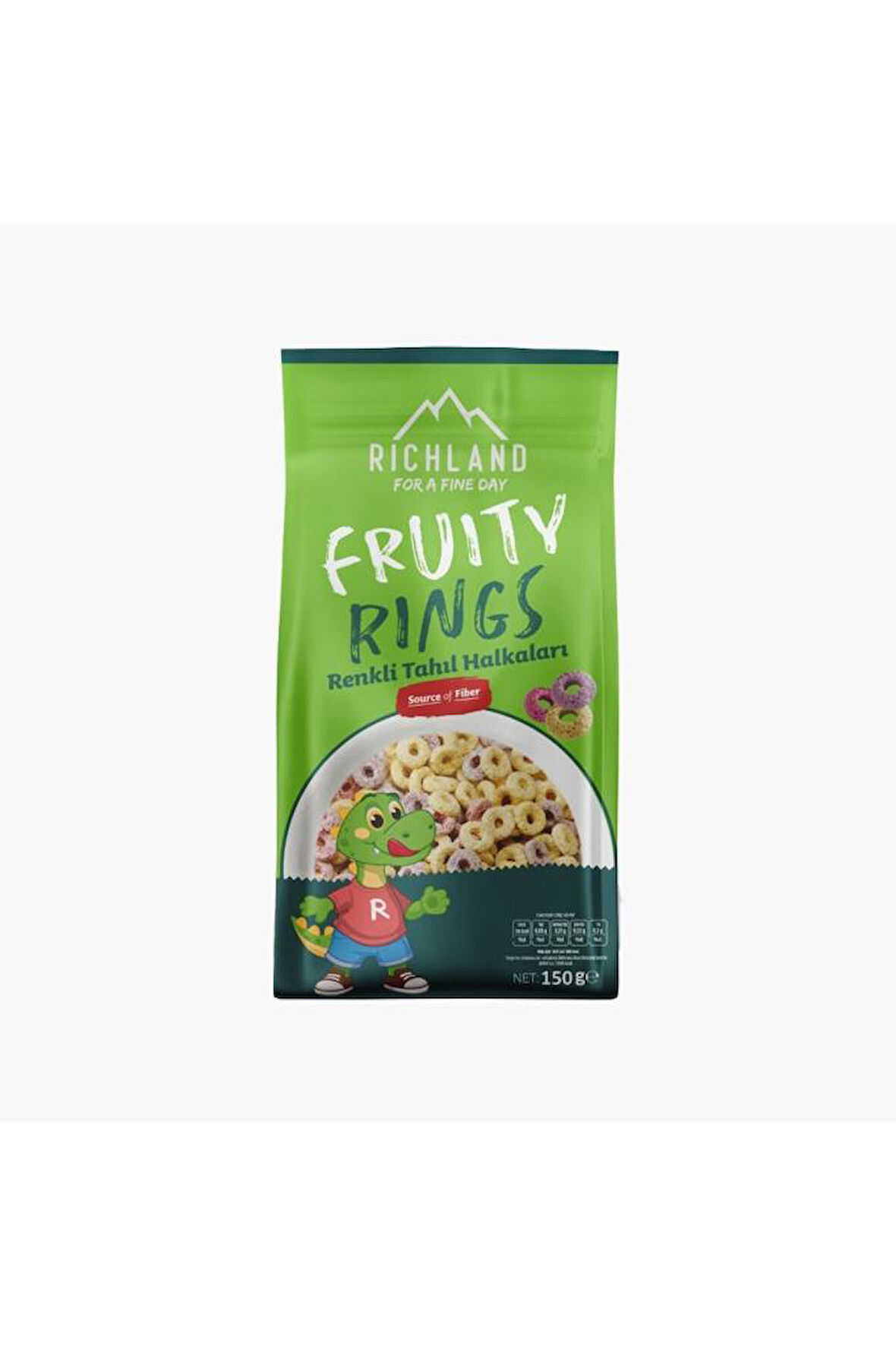 Fruity Rings Renkli Tahıl Halkaları 150 G